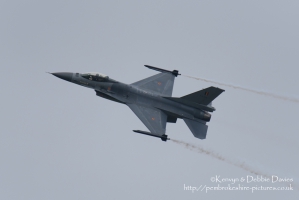 General Dynamics F-16AM at RAF Cosford Air Show 2015
