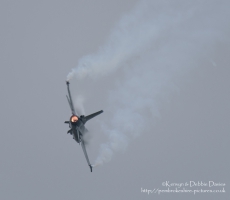 General Dynamics F-16AM at RAF Cosford Air Show 2015