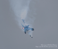 General Dynamics F-16AM at RAF Cosford Air Show 2015