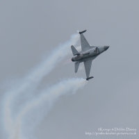 General Dynamics F-16AM at RAF Cosford Air Show 2015