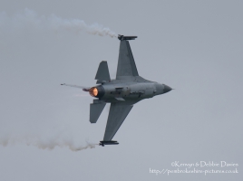 General Dynamics F-16AM at RAF Cosford Air Show 2015
