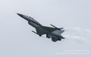 General Dynamics F-16AM at RAF Cosford Air Show 2015