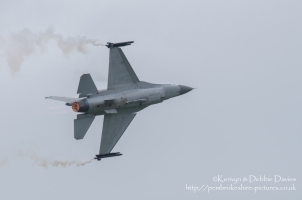 General Dynamics F-16AM at RAF Cosford Air Show 2015