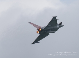 Eurofighter Typhoon FGR.4 ZK353 at RAF Cosford Air Day, 2015