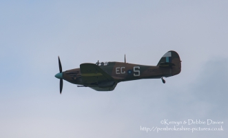 Hawker Hurricane (Mk IIc) PZ865 at The Battle of Britain Memorial Flight, RAF C...