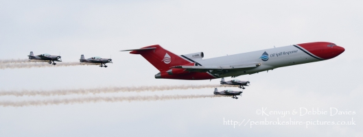 Boeing 727-200 at RAF Cosford Air Show 2015